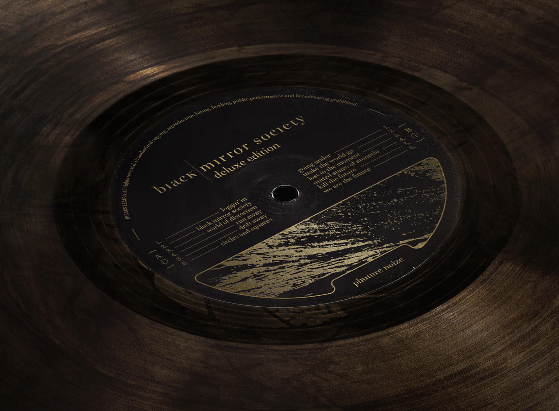 Lesley Quist Black Mirror Society Vinyl