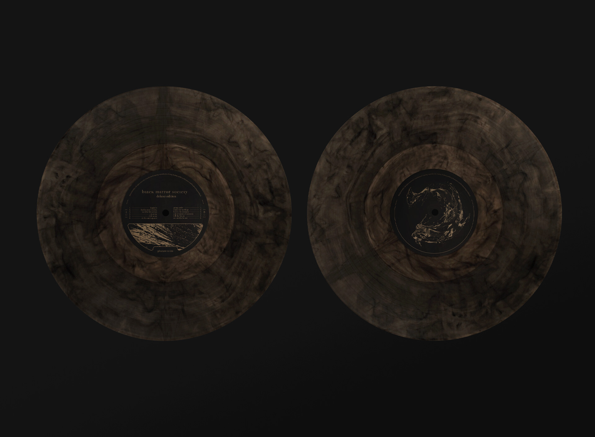 Lesley Quist Black Mirror Society Vinyl